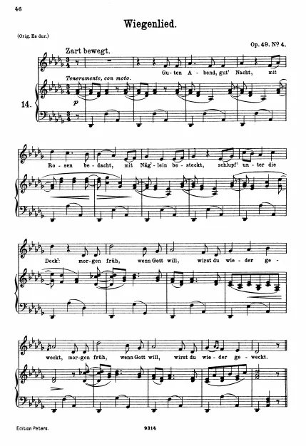 4. Wiegenlied