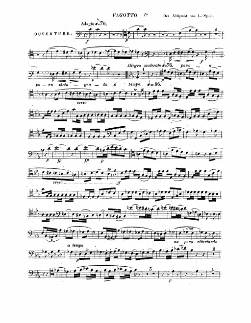 Bassoon 1, 2