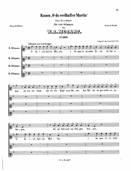 Complete Score (2 versions)
