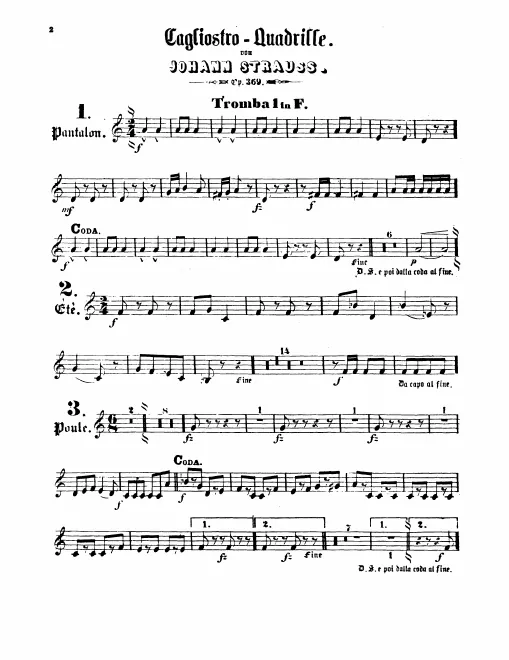 Trumpet 1, 2 (F)