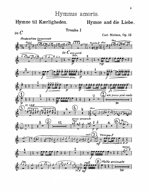 Trumpet 1, 2 (C/E/E), 3 (E)