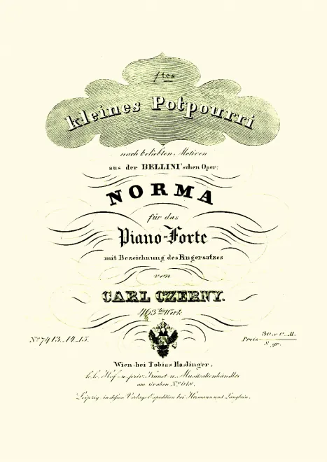 13. Kleines Potpourri No.1 nach beliebten Motiven aus Norma