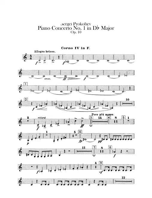 Horn 4 (F)