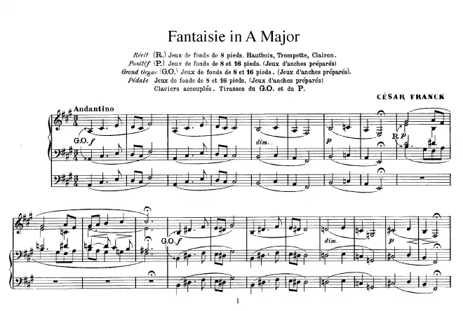 1. Fantaisie