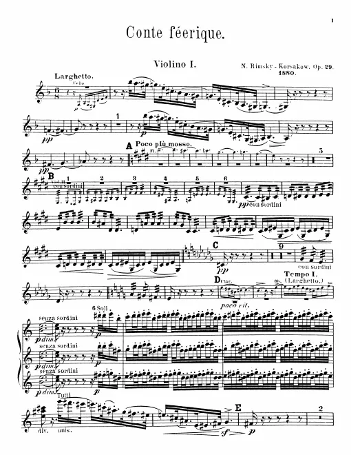 Violins I