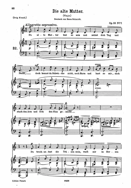 Complete Score (low voice, )