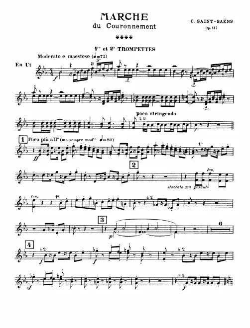 Trumpet 1/2, 3/4 (F)
