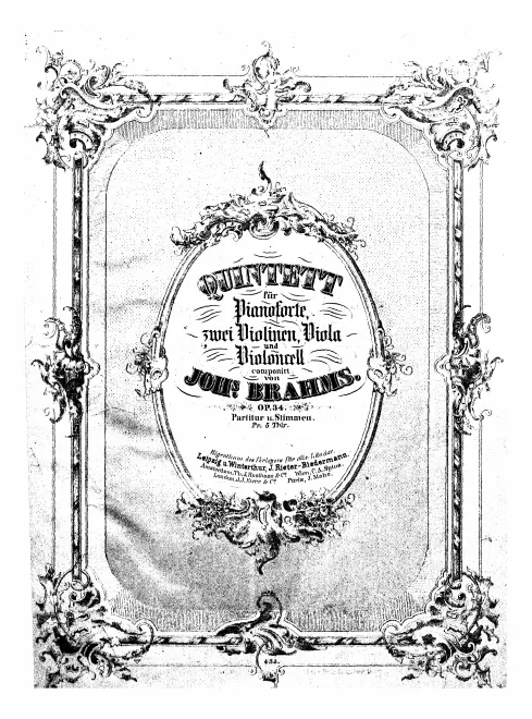 Complete Score and Parts (monochrome)