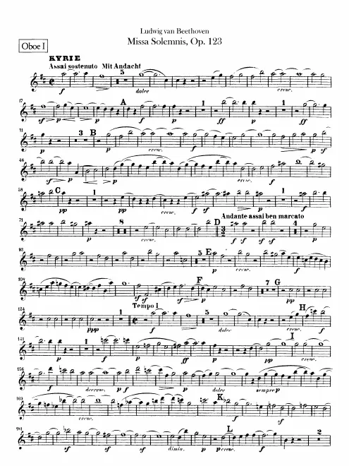 Oboe 1, 2