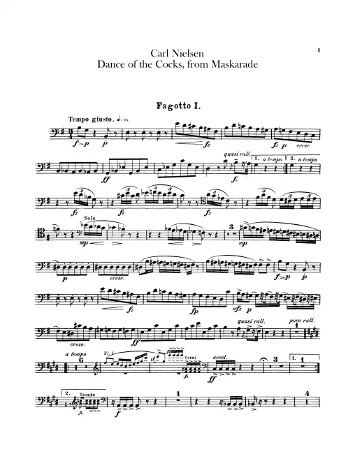 Bassoon 1, 2