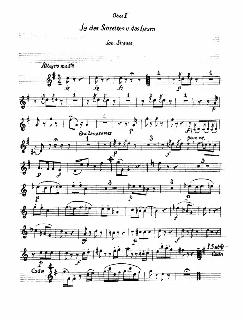 Oboe 1, 2