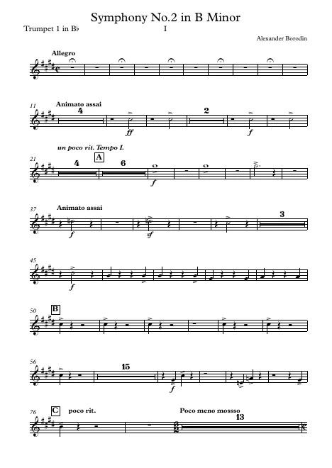 Trumpet 1 (B)