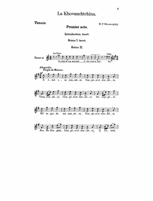 Tenors (Chorus)