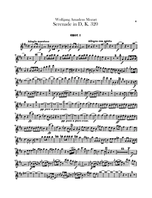 Oboe 1, 2