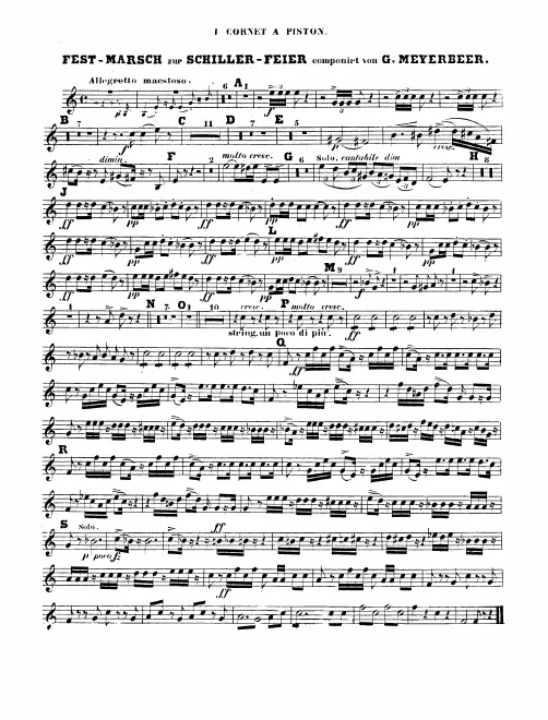Cornet 1, 2 (B)