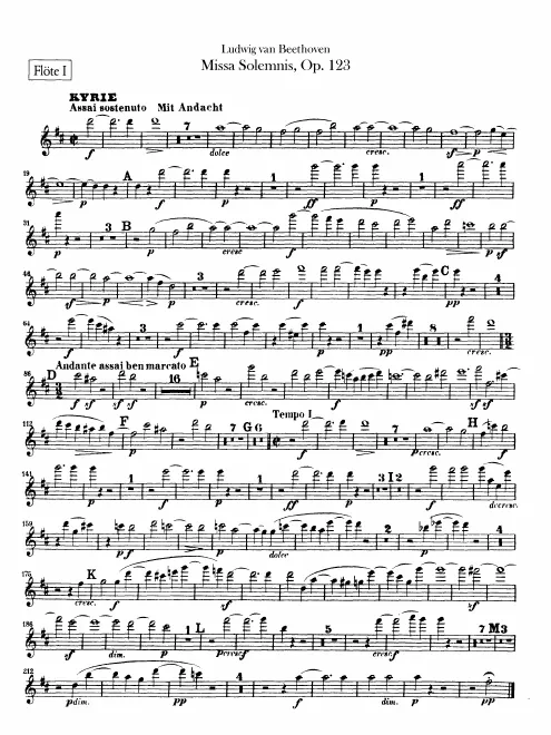 Flute 1, 2