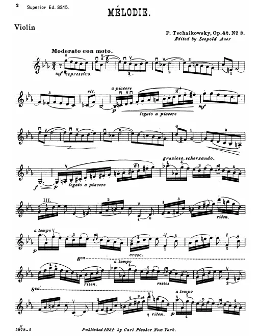 Violin Part