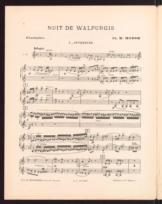 Clarinet 1/2 (B)