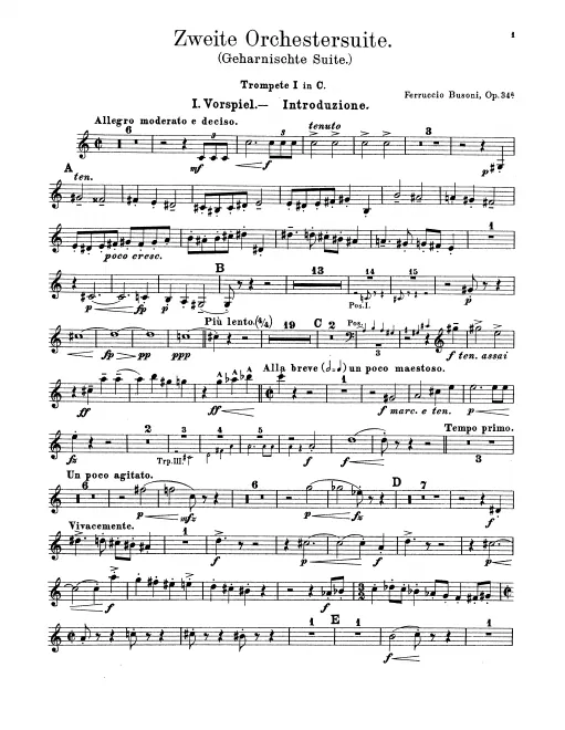 Trumpet 1, 2, 3 (C)