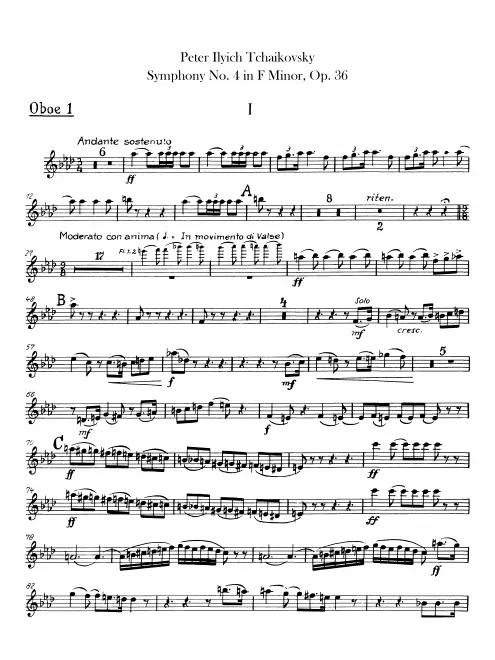 Oboe 1, 2