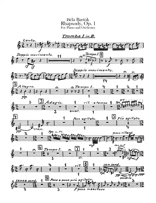 Trumpet 1, 2 (B)