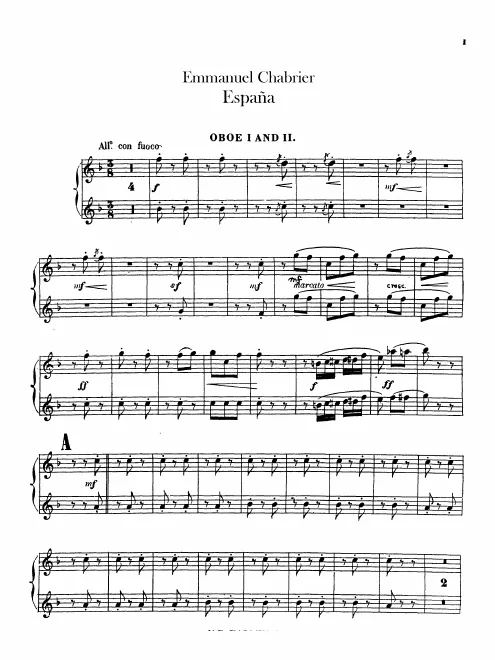 Oboe 1/2