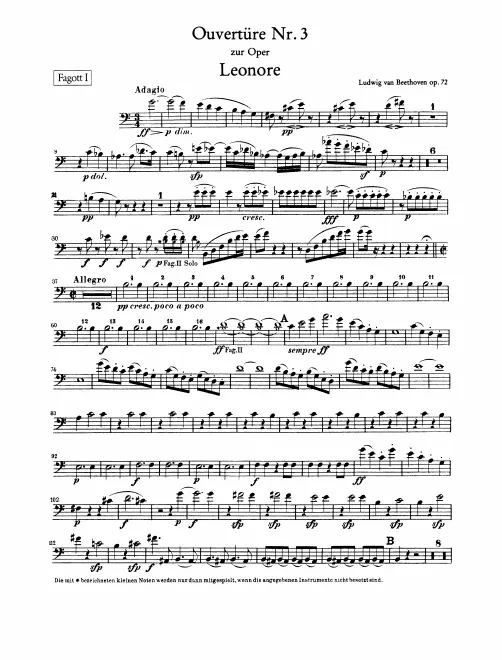 Bassoon 1, 2