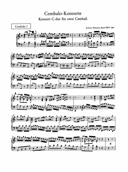 Harpsichord 1 solo