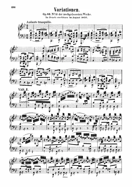 Complete Score