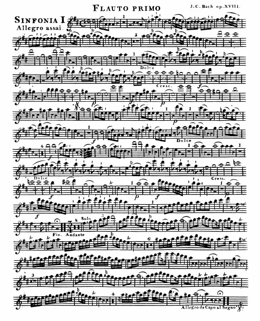 Flute 1, 2