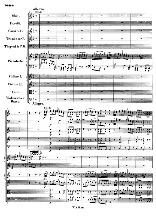 III. Rondeau. Allegro