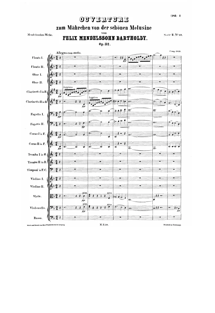 Complete Score (with measure numbers)