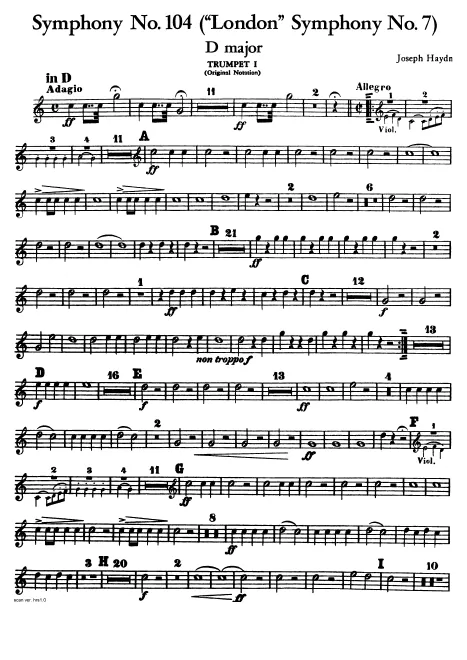 Trumpet 1 (D)