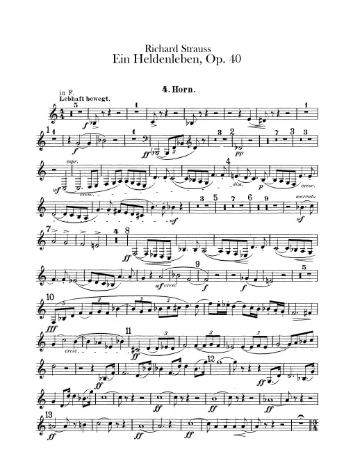 Horn 4 (F/E)