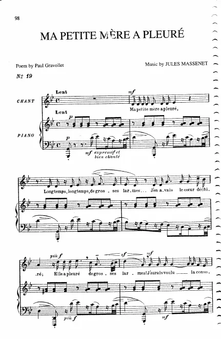 Complete Score (G minor: medium voice and piano)