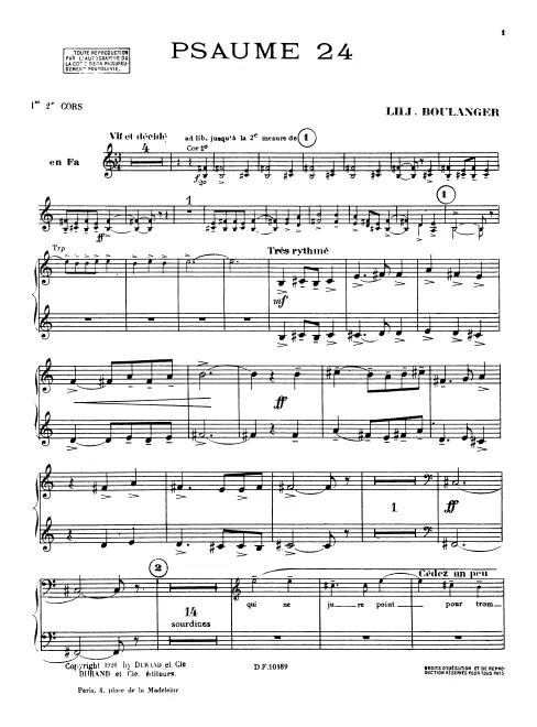 Horn 1/2 (F)