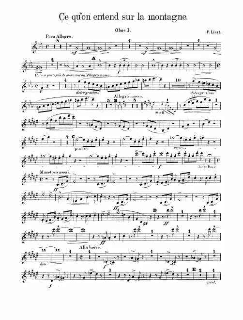 Oboe 1, 2
