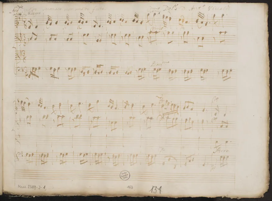 Act I, Sc.7. Aria of Elpina: Aure lievi che spirate
