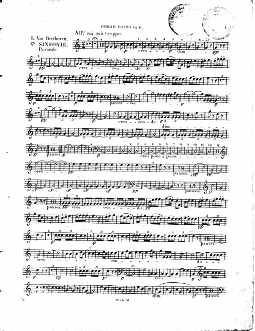 Horn 1, 2 (F, B)