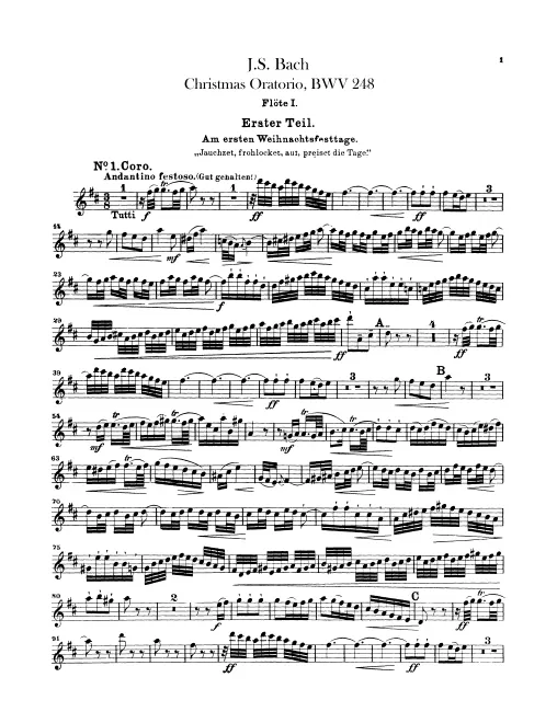 Flute 1, 2