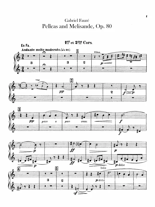 Horn 1/2, 3/4 (F)