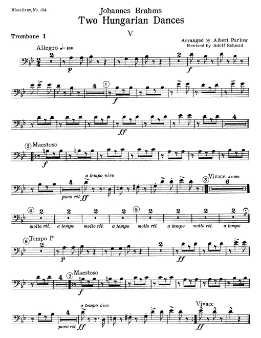 Trombone 1, 2, 3