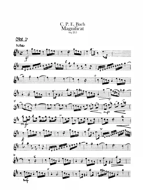 Oboe 1, 2