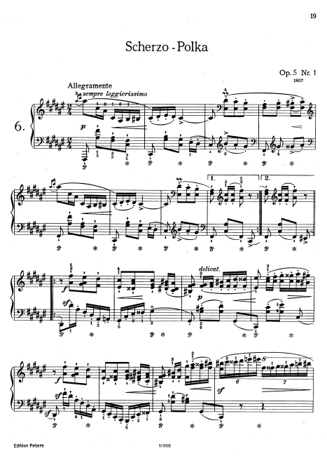 1. Scherzo-Polka