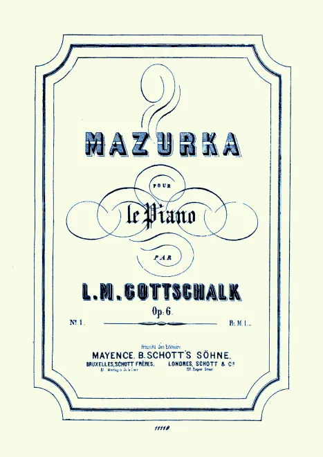 1. Mazurka in (improved version)