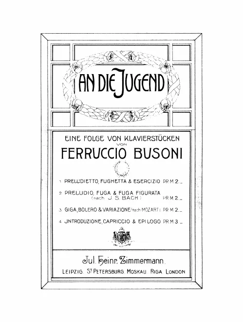 2. Preludio, Fuga e Fuga figurata