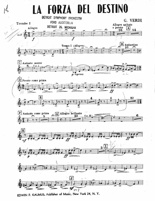 Trumpet 1, 2 (E)