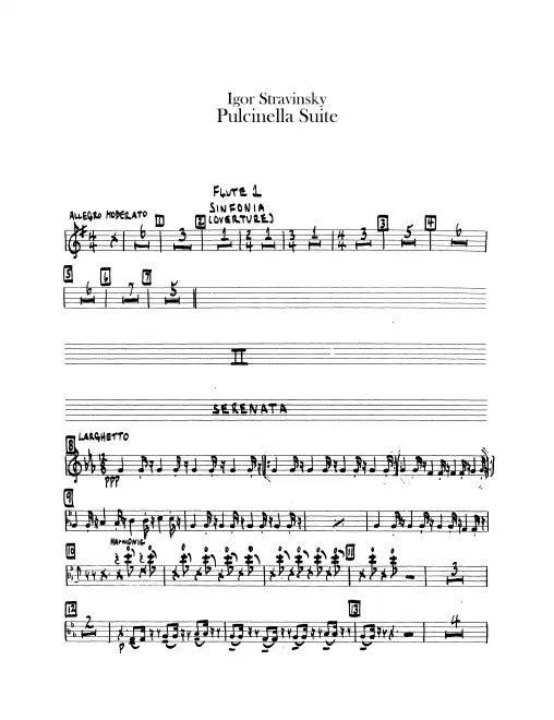 Flute 1, 2