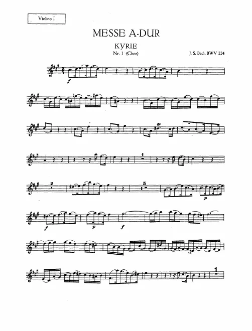 Violins I