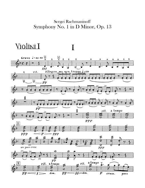 Violins I